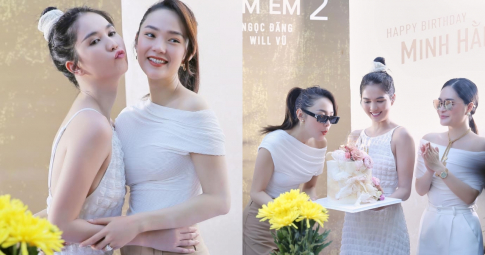 Vừa cưới xong, Minh Hằng lao vào quay phim mới, phản ứng của Ngọc Trinh khiến cả ê-kíp bất ngờ