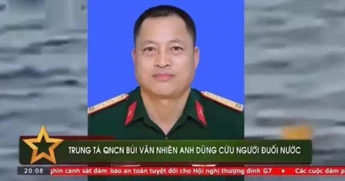 Bộ đội cụ hồ giữa thời bình: Trung tá Bùi Văn Nhiên hy sinh thân mình cứu bé trai bị đuối nước ở Phú Quốc