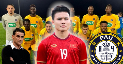 CĐV Đông Nam Á tin Quang Hải "gánh team", HLV Pau FC nói "thế là ảo tưởng"