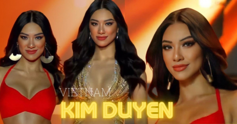 Á hậu Kim Duyên "bừng sáng" trong đêm Bán kết Miss Supranational 2022