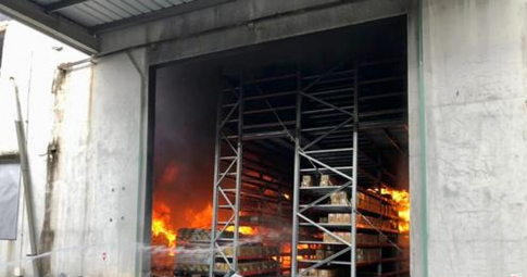 Bình Dương: Cháy rụi hơn 2.000 m2 nhà xưởng của Công ty Nippon Express VN
