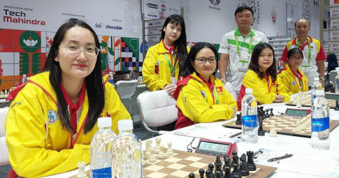 Việt Nam tạo nên lịch sử ở Olympiad Cờ vua