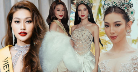 Thùy Tiên - Thiên Ân: 2 nhan sắc Việt Nam "giật spotlight" tỏa sáng như vedette tại Miss Grand International 2022