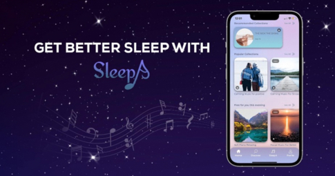 SleepA: Ứng dụng giúp bạn dễ ngủ và giảm stress
