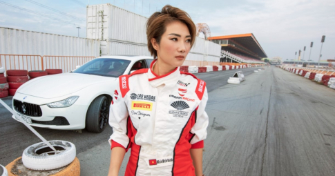 'Hút hồn' nữ VĐV đua xe chuyên nghiệp Việt Nam đầu tiên dự FIA Motorsport Games 2022
