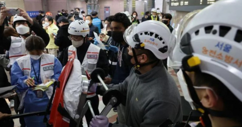 Hàn Quốc: Tàu trật đường ray khiến ít nhất 30 người bị thương