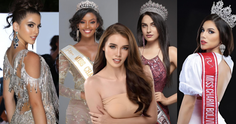 Á hậu 1 Miss Universe Philippines 2022 đến Việt Nam "chiến khô máu" cùng dàn đối thủ sừng sỏ tại Miss Charm