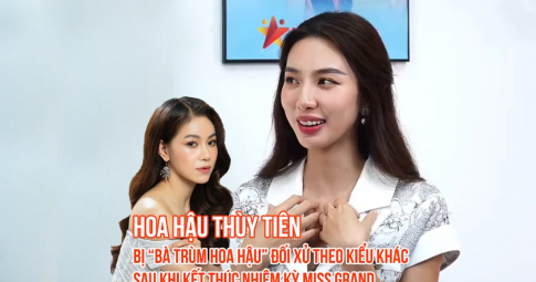 Hoa hậu Thùy Tiên kết thúc nhiệm kỳ MGI "bị" bà trùm hoa hậu đối xử theo kiểu khác