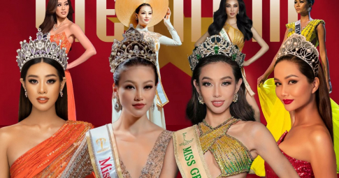 Top 10 nàng hậu mang Việt Nam lên tầm cao trên trường đấu sắc đẹp quốc tế