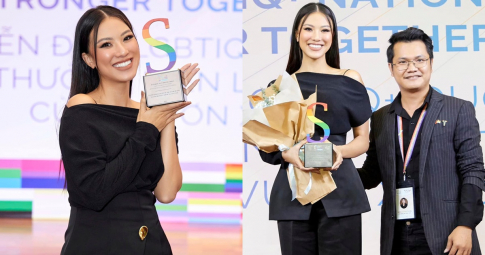 Á hậu Kim Duyên tự hào nhận giải "Đồng minh của Cộng đồng LGBTIQ+"