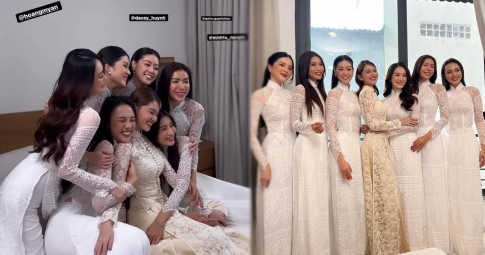 Đám cưới á hậu Thùy Dung: Dàn phù dâu toàn cực phẩm, Minh Tú "hút" spotlight cực mạnh