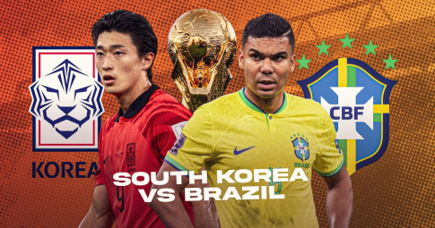 Nhận định, soi kèo Brazil vs Hàn Quốc 02h00 ngày 06/12 - Vòng 1/8 World Cup 2022