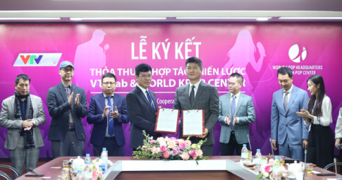 VTVcab và World K-Pop Center hợp tác lập trung tâm đào tạo K-Pop ở Việt Nam