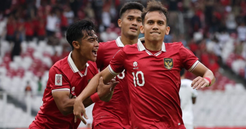 Indonesia chật vật giành 3 điểm dù chỉ phải gặp Campuchia