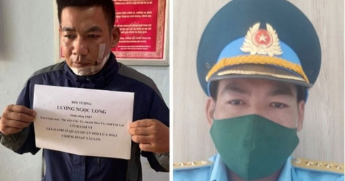Đà Nẵng: Đóng giả đại úy, lừa tiền 2 cô gái, bị truy nã