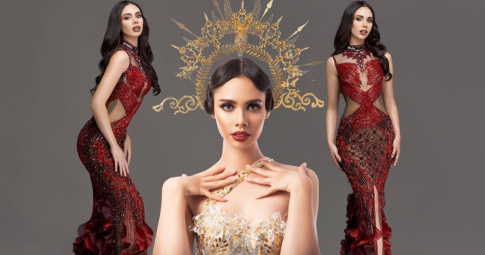 Đại diện Cambodia bắt đầu "bung nẹp": Đã đến lúc fans Việt dè chừng anh bạn hàng xóm tại Miss Universe 2022?