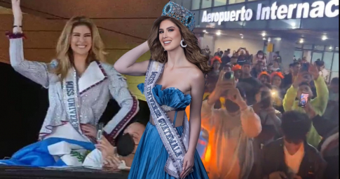 "Con gái Mr Nawat" gây náo loạn sân bay ngày xuất trận Miss Universe 2022, sôi động như vừa đăng quang về nước