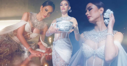 Trang phục dân tộc của Thái Lan tại Miss Universe 2022 gây thất vọng, fans thắc mắc sao trông giống váy dạ hội