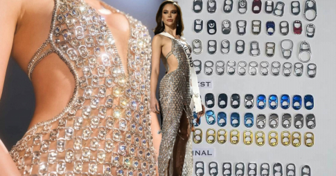 Đại diện Thái Lan gây xúc động với ý nghĩa đằng sau chiếc váy dạ hội gây bão ở Miss Universe 2022