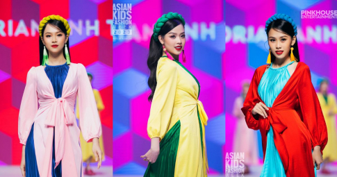 Hậu đăng quang, Top 3 Hoa hậu Việt Nam 2022 lần đầu trình diễn mở màn show thời trang