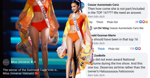Ngọc Châu thắng giải áo choàng đẹp nhất Miss Universe 2022, fans quốc tế tiếc nuối: "Phải vào Top 16"