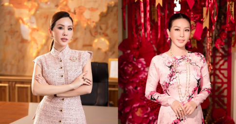 Hoa hậu Thu Hoài đẹp cuốn hút với mọi phong cách trong bộ ảnh đầu năm mới