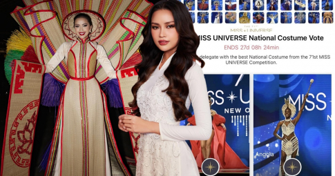 Miss Universe mở cổng bình chọn trang phục dân tộc sau hơn nửa tháng: Ngọc Châu có "ẵm" luôn giải phụ để gỡ gạc?