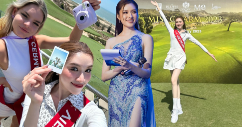 Thanh Thanh Huyền vừa đi thi vừa làm MC tại Miss Charm 2023: Lựa chọn quá đúng đắn!