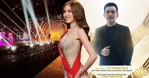 Váy dạ hội đã sẵn sàng, Thanh Thanh Huyền tiến vào bán kết Miss Charm 2023 với tâm thế chiến binh "nghìn máu"