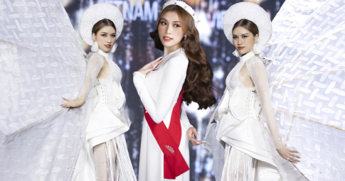 Mãn nhãn với phần trình diễn "Bánh tráng" của Thanh Thanh Huyền tại đêm bán kết Miss Charm 2023