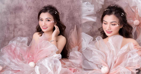Hậu phẫu thuật thẩm mỹ, Quỳnh Trần JP tự tin khoe diện mạo trong bộ ảnh công chúa