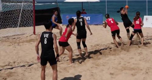 Bóng ném bãi biển nữ Việt Nam vô địch châu Á