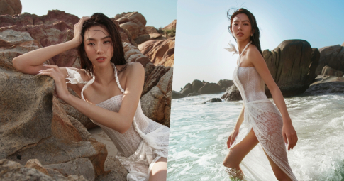 NTK Lê Thanh Hòa kết hợp cùng Hoa hậu Thùy Tiên thực hiện bộ ảnh đậm không khí mùa hè