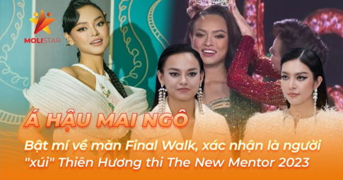 Mai Ngô bật mí về màn Final Walk, xác nhận là người "xúi" Thiên Hương thi The New Mentor 2023